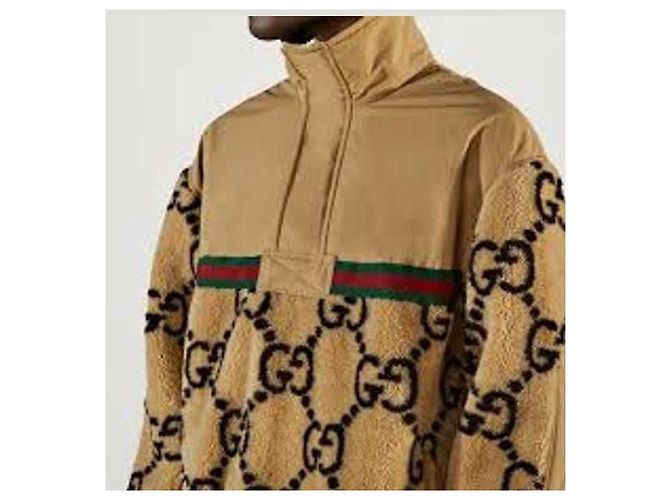 Gucci Giacca mezza zip in jacquard - vista 5