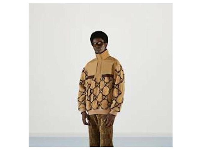 Gucci Giacca mezza zip in jacquard - vista 6