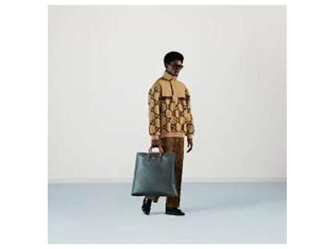 Gucci Giacca mezza zip in jacquard - vista 7