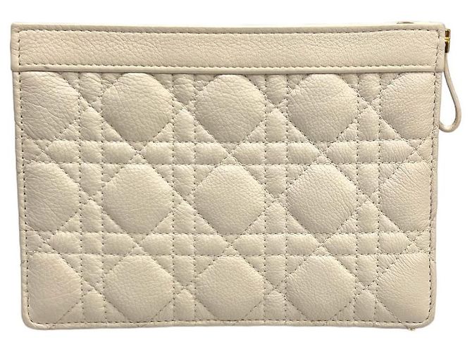 Dior Pochette Latte Carlo Canage Suppl Bianco - vista 5