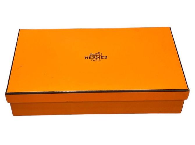 Hermès Kelly Damen Langbörse Epsom Silber Orange - Ansicht 9