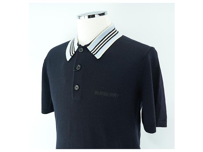 Burberry Polo PK da uomo Blu - vista 2