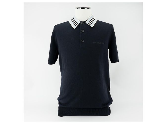 Burberry Polo PK da uomo Blu - vista 3