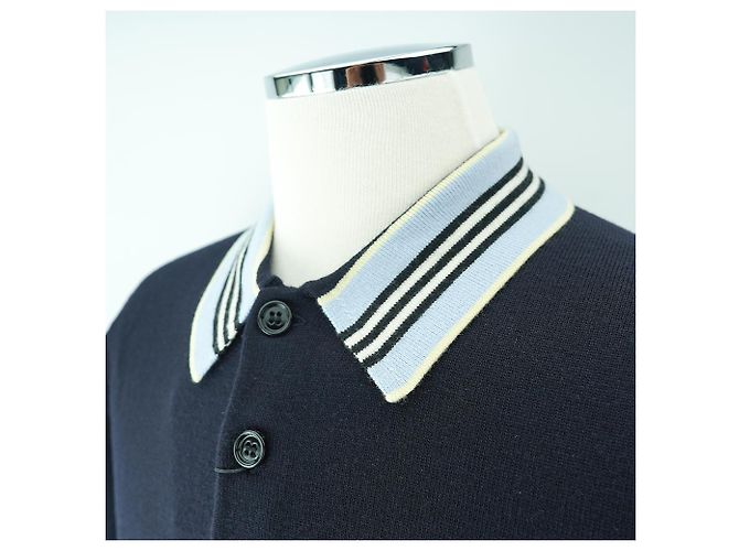 Burberry Polo PK da uomo Blu - vista 6