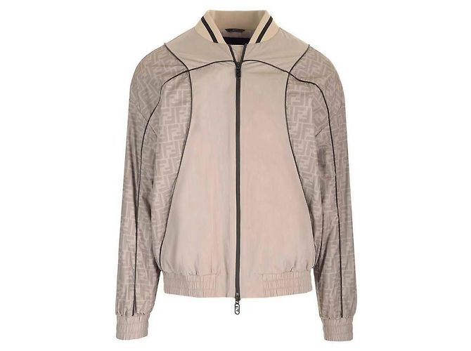 Fendi Nylon-Bomberjacke Mehrfarben - Ansicht 4