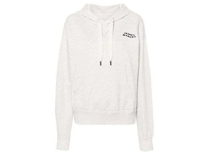 Isabel Marant Kapuzen-T-Shirt Weiß - Ansicht 4