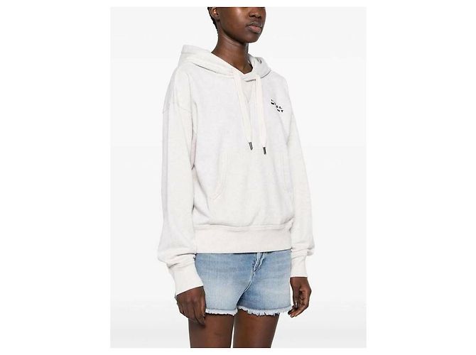 Isabel Marant Kapuzen-T-Shirt Weiß - Ansicht 5