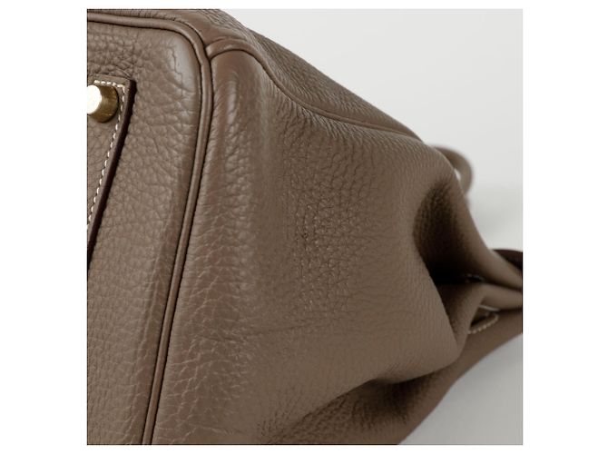 Hermès Borsa Tote Birkin D'oro - vista 14