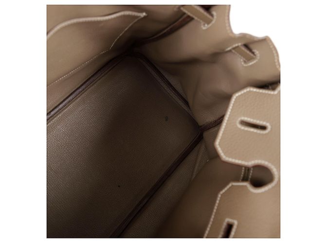 Hermès Borsa Tote Birkin D'oro - vista 17