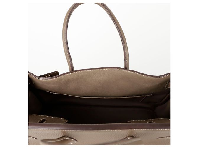 Hermès Borsa Tote Birkin D'oro - vista 18