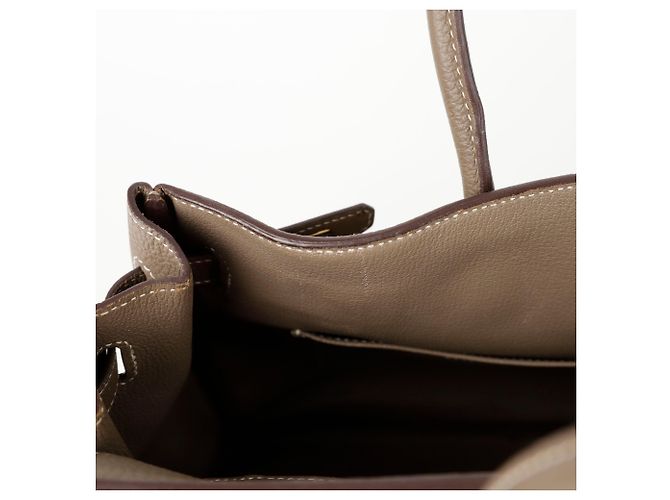 Hermès Borsa Tote Birkin D'oro - vista 19
