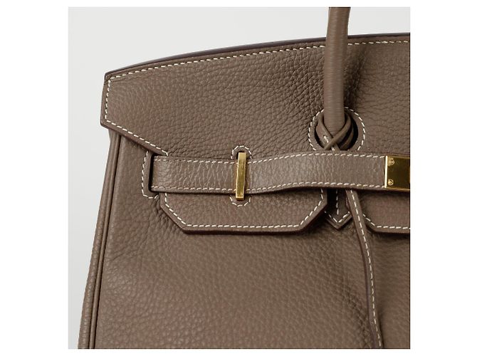 Hermès Borsa Tote Birkin D'oro - vista 3