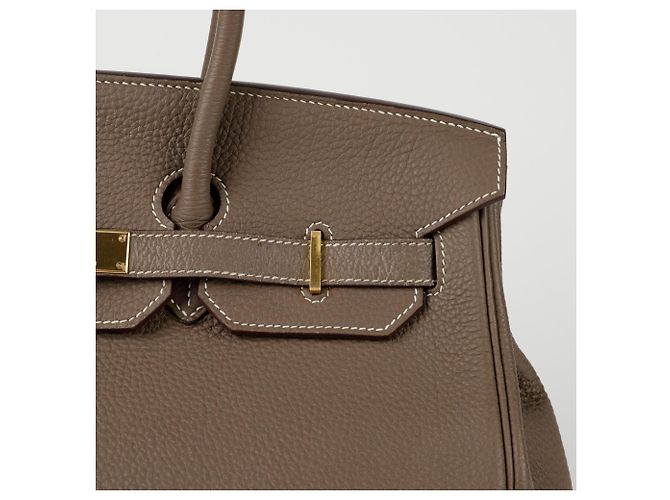 Hermès Borsa Tote Birkin D'oro - vista 4