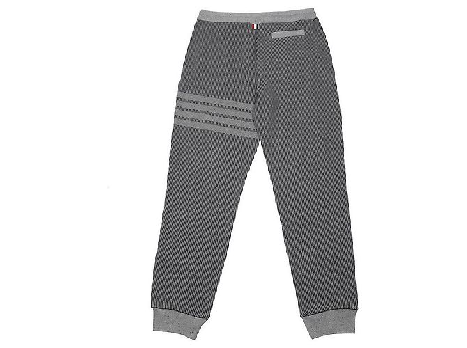 Thom Browne Flex Strick Jogginghose Braun - Ansicht 5