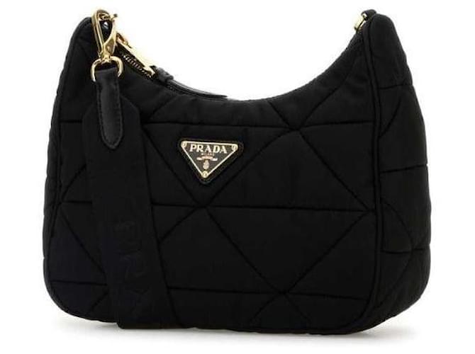 Prada Borsa a spalla in nylon imbottito Multicolore - vista 5