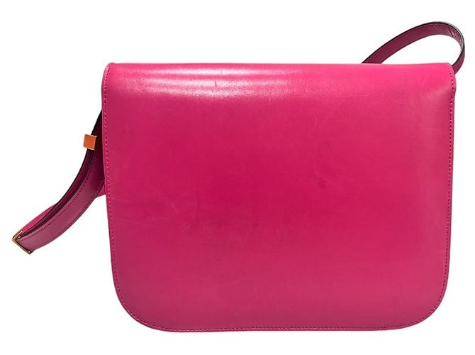 Céline Borsa a flap media Classic Box Hibiscus Rosa - vista 4