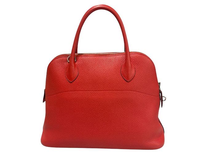 Hermès Bolide Clemence Plata Bugambilia Roja - vista 4