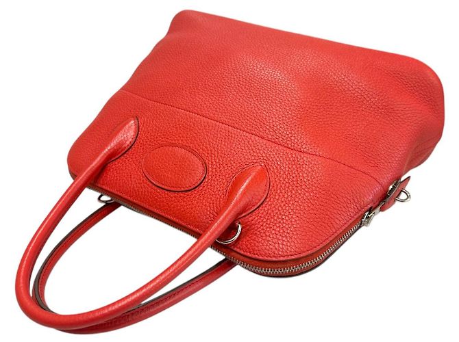 Hermès Bolide Clemence Plata Bugambilia Roja - vista 6