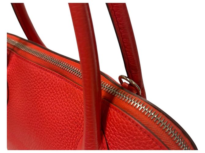 Hermès Bolide Clemence Plata Bugambilia Roja - vista 7