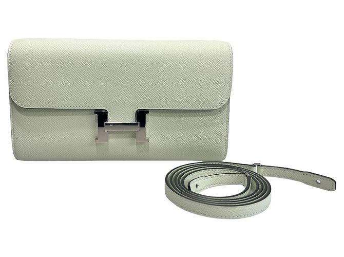 Hermès Constance Da Portare Epsom Verde Verphis - vista 6