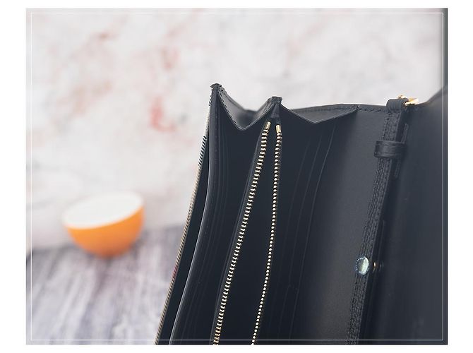 Burberry Leder Umhängetasche HENLEY Schwarz - Ansicht 8
