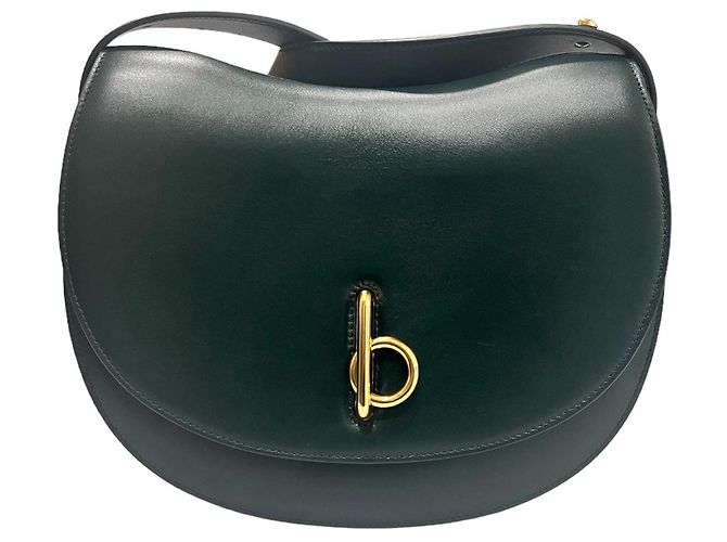 Burberry Borsa a cavallo media con chiusura Verde - vista 2