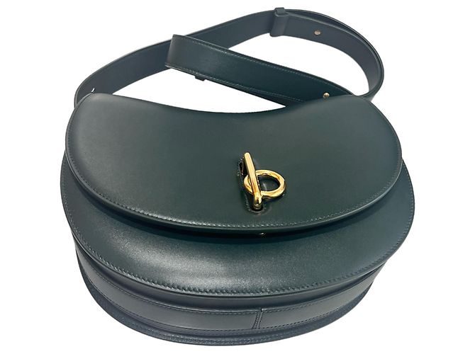 Burberry Borsa a cavallo media con chiusura Verde - vista 5