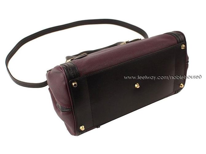 Chloé Borsa tote e a spalla Little Alice nera e viola Porpora - vista 5