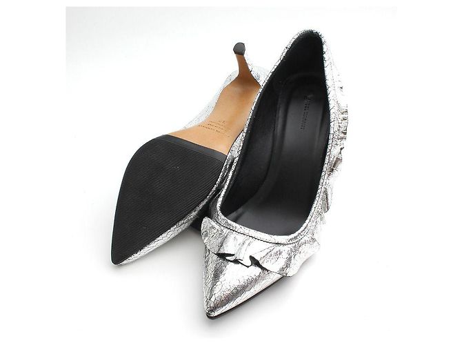 Pumps Frill Argento Isabel Marant - vista 3