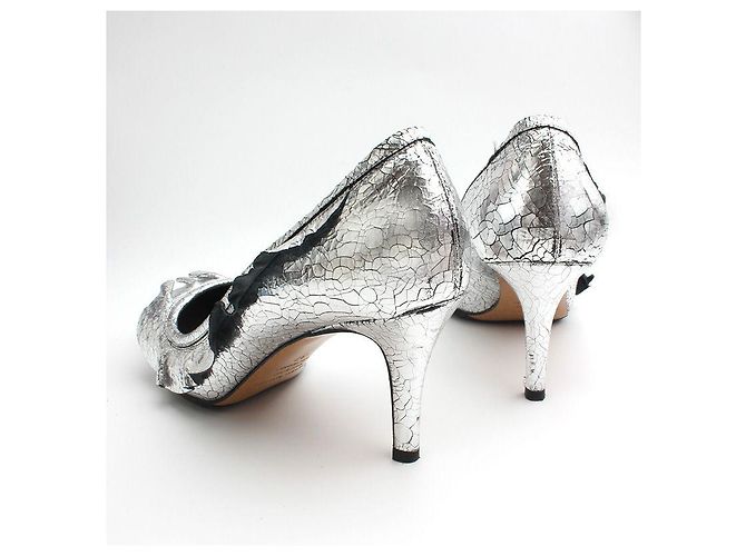 Pumps Frill Argento Isabel Marant - vista 4