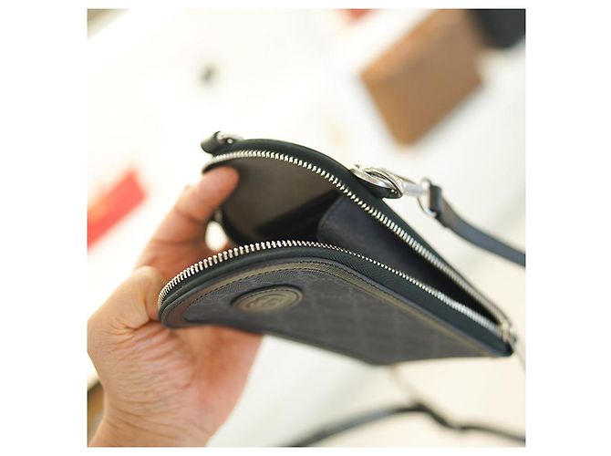 Gucci Mini Borsa Supreme in Tela Nera Nero - vista 19