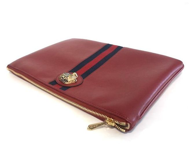 Gucci Clutch Raja ROSSA Rosso - vista 4