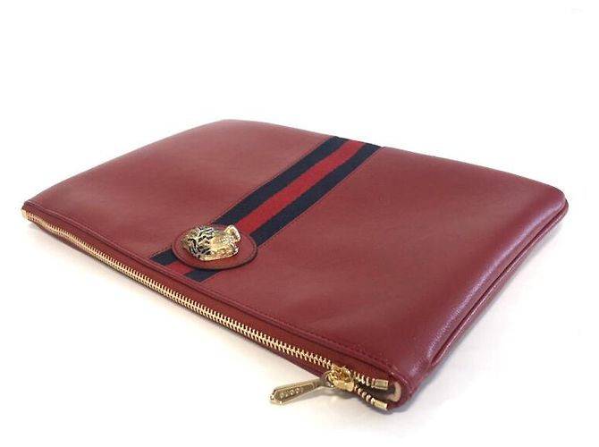 Gucci Clutch Raja ROSSA Rosso - vista 7
