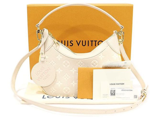 Louis Vuitton Bagatelle BB Tasche aus Monogramm Empreinte in Rosé Beige Mehrfarben - Ansicht 2