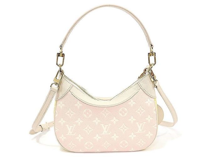 Louis Vuitton Bagatelle BB Tasche aus Monogramm Empreinte in Rosé Beige Mehrfarben - Ansicht 4