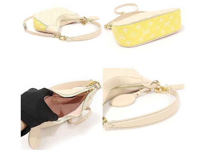 Louis Vuitton Bagatelle BB Tasche aus Monogramm Empreinte in Rosé Beige Mehrfarben - Ansicht 5