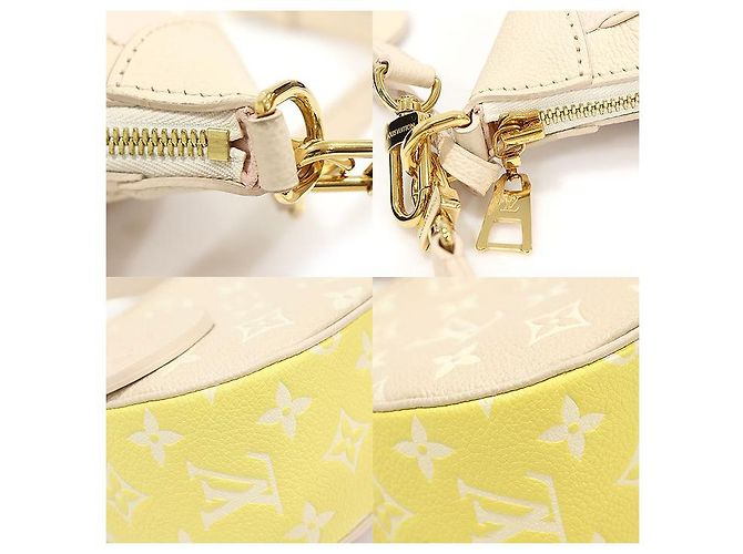 Louis Vuitton Bagatelle BB Tasche aus Monogramm Empreinte in Rosé Beige Mehrfarben - Ansicht 6