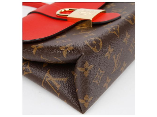 Louis Vuitton Borsa a spalla Rocky BB Rosso - vista 7