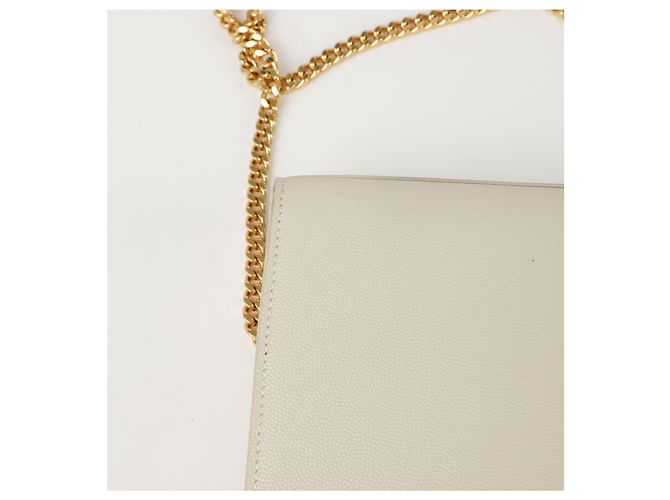Saint Laurent Borsa a tracolla media Kate Bianco - vista 10