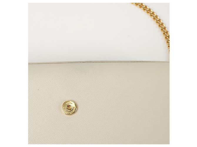 Saint Laurent Borsa a tracolla media Kate Bianco - vista 13