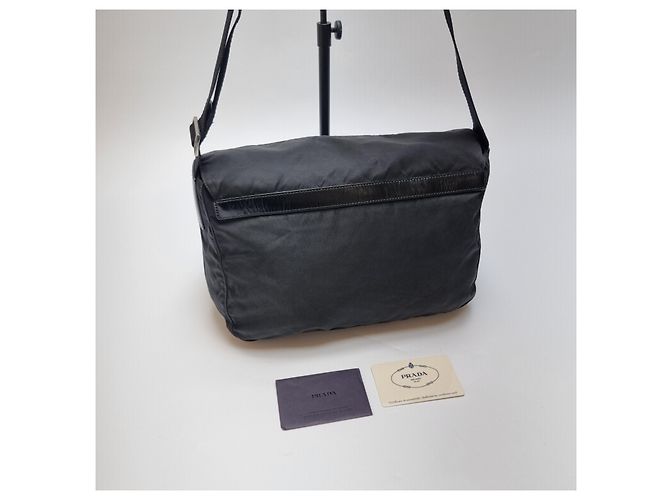 Borsa Messenger Prada Vela Sport - vista 11