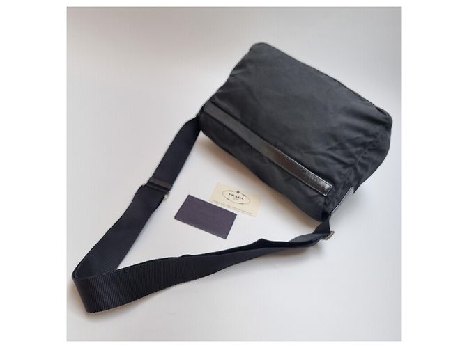 Borsa Messenger Prada Vela Sport - vista 14