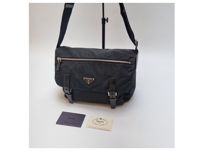 Borsa Messenger Prada Vela Sport - vista 3