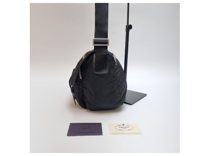 Borsa Messenger Prada Vela Sport - vista 7