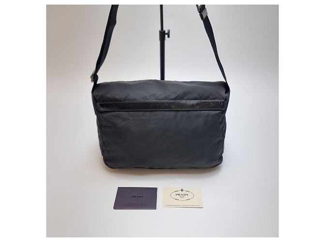 Borsa Messenger Prada Vela Sport - vista 9