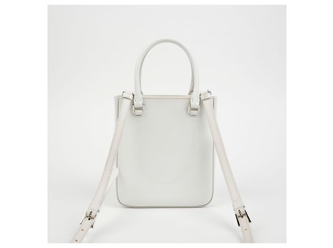 Tote Prada Borsa a spalla piccola spazzolata Bianco - vista 4