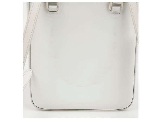 Tote Prada Borsa a spalla piccola spazzolata Bianco - vista 5