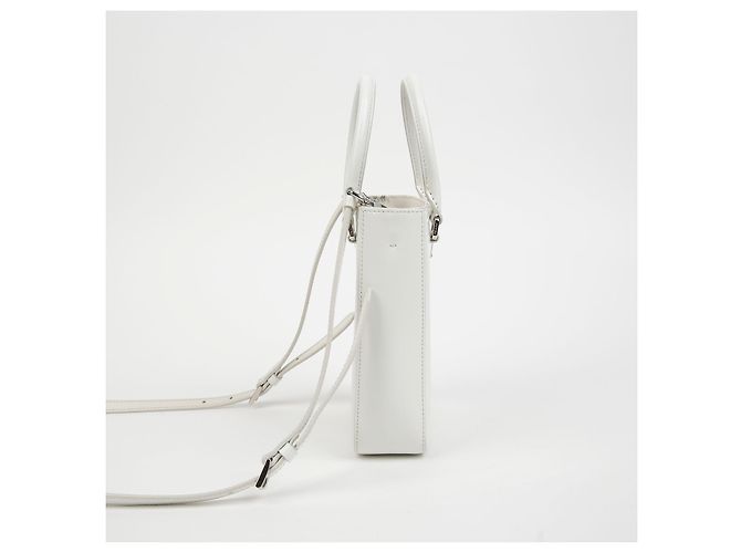 Tote Prada Borsa a spalla piccola spazzolata Bianco - vista 6
