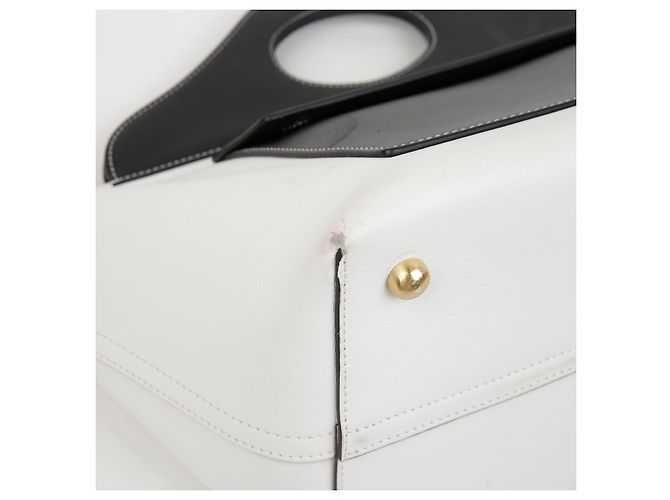 Burberry Borsa tote a spalla Bianco - vista 10