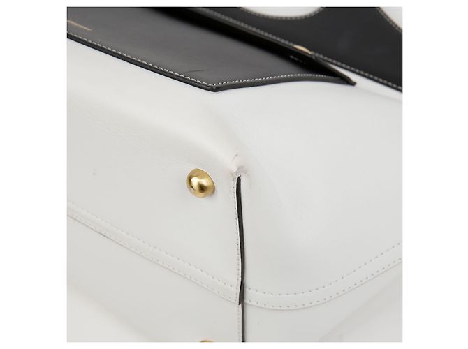 Burberry Borsa tote a spalla Bianco - vista 11